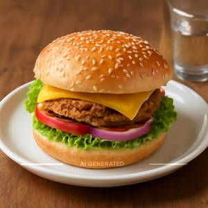 Veg. Cheese Burger