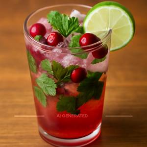 Cranberry Mojito