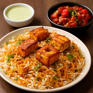 Bharat Special Biyani+Paneer Tikka Biryani+Chilli Paneer
