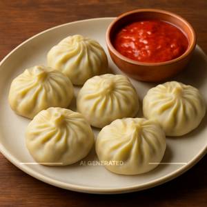 Veg Steam Momos 6pcs