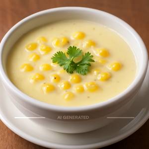 Sweet corn soup  