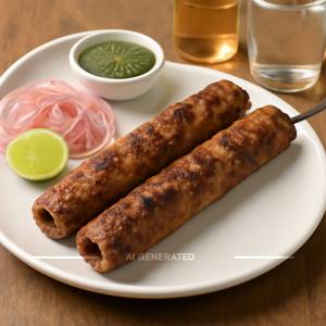 Mutton seekh kebab( Pack of 2)