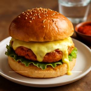 Tandoori Cheese Burger