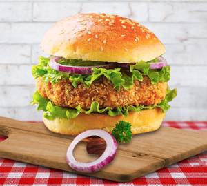 Veg patty  burger [single]