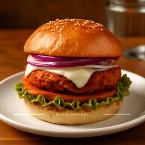 Tandoori Cheese Burger