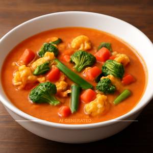 Veg Red Curry