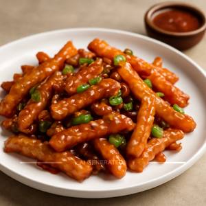 Honey Chilli Potatoes