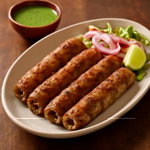 Chicken seekh kebab