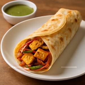 Veg paneer roll