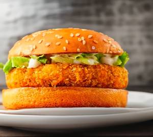 Aloo Tikki Cheese Burger