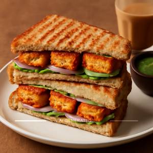 Paneer Tikka Sandwich