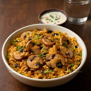 Mushroom Biryani