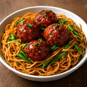 Veg. Manchurian Noodles