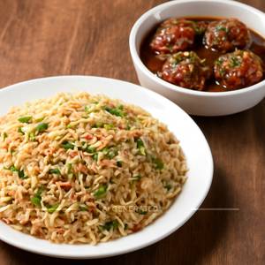 Fried Rice And Manchurian
