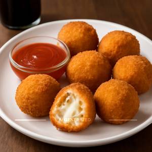 Chicken Cheese Balls (6 Pcs)