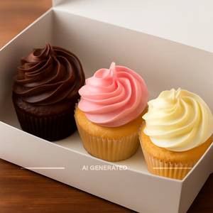 Cupcake Pack Of 3