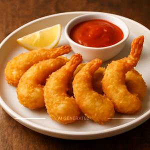 GOLDEN FRIED PRAWNS