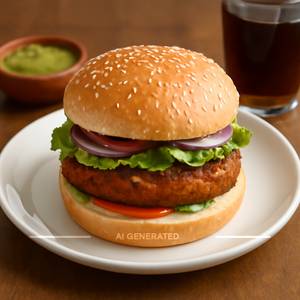 Veg Tandoori Burger
