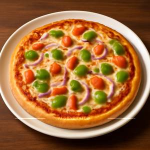 Onion Tomato Capsicum Pizza [8 Inches]