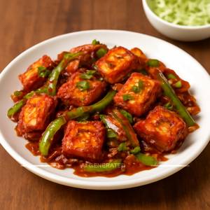 Paneer Schezwan Dry