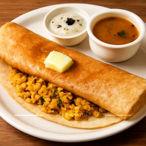 Butter paneer dosa