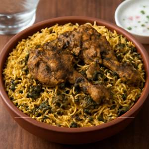 Gongura Chicken Biryani