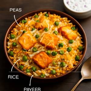 Muttar Paneer Biryani (Pack of 4)                 