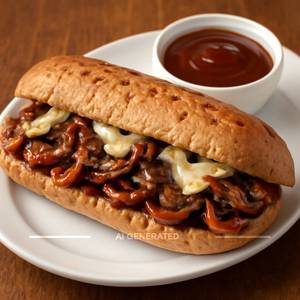 Bbq Mushroom Sandwich
