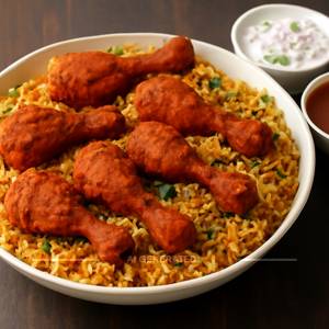 Chicken Fry Biryani Family Pack