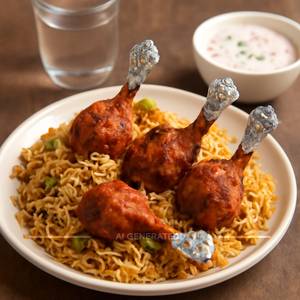 Chicken Lollipop Biryani