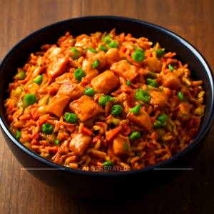 Schezwan Chicken Fried Rice