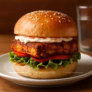 Pepe Paneer Burger