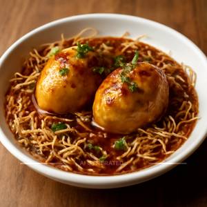 Double egg manchuria