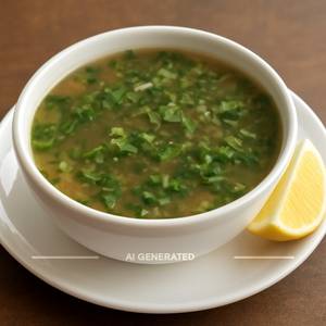 Lemon coriander soup