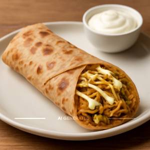 Veg Cheese Mayonnaise Frankie