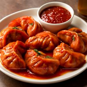 Veg Schezwan Momo