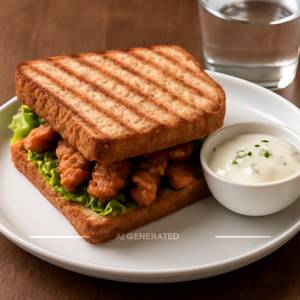 Peri Peri Chicken Grilled Sandwich