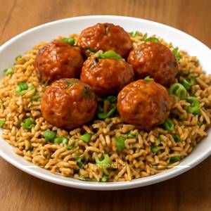 Egg manchuria fried rice [double]