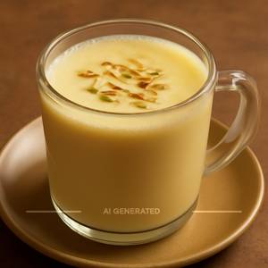 Hot badam milk