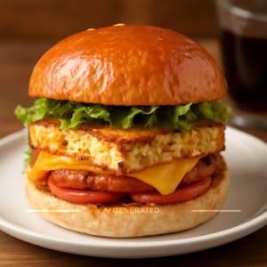 Paneer Cheese Burger