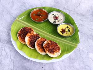 Button Ghee Karam Idly