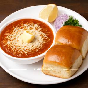 Cheese Pav Bhaji