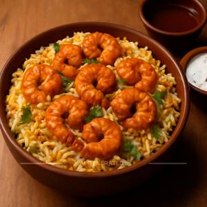 Prawns Biryani