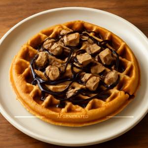 Snickers Waffles