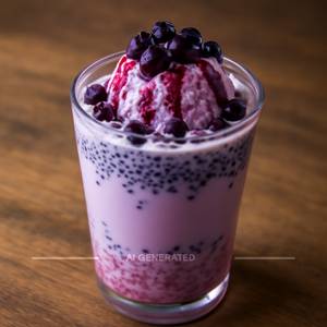 Black Current Falooda