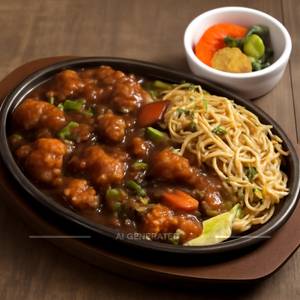 Veg Oriental Sizzler