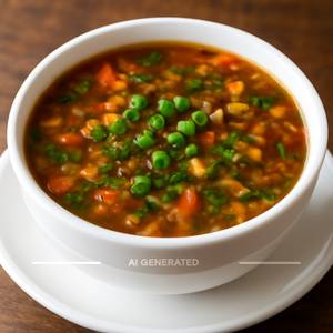 Veg. hot and sour soup
