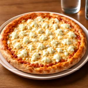 Double cheese pizza