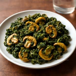 Palak Mushroom