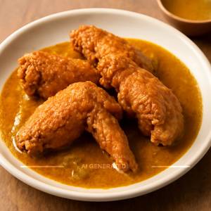 Fried Wings Curry(4pcs)